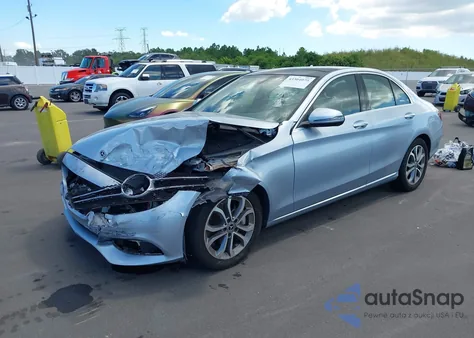 2018 Mercedes-Benz C 300 from USA, damaged, VIN WDDWF4JB0JR339280
